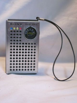 Vintage Sony Tr - 4100 Transistor Radio 6 Transistor Am Portable