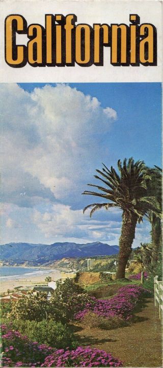 California 1968 Tourist Brochure