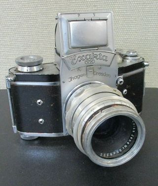 Vintage Exakta Vx Ihagee Dresden 35mm Camera