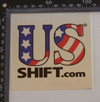 Us Shift Racing Sponsor Souvenir Car Bumper Sticker Decal