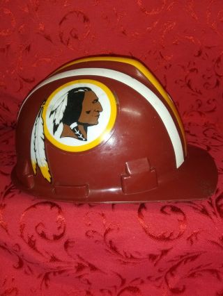 Vintage Washington Redskins Hard Hat Helmet Class A,  B Made In Usa