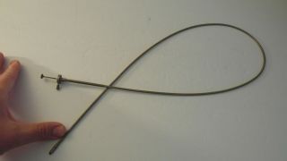 40 " Vintag Metal Shutter Cable Cord Release Lock Pentax K1000 645 645n 645nii Km