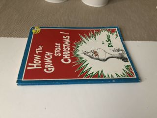 How the Grinch Stole Christmas by Dr Suess 1973 Paperback Classic Vintage Book 3