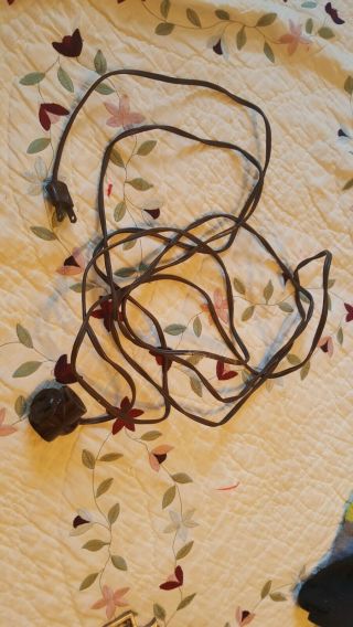 Vintage 3 Prong Extension Cord,  11 1/2 Feet.