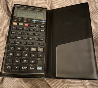 Casio Fx - 4500p Dot Matrix Lcd Vintage Calculator