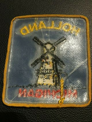 HOLLAND MICHIGAN - WINDMILL - Embroidered Patch 2