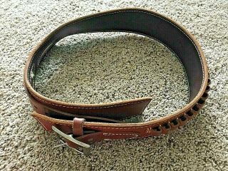Vintage George Lawrence Portland Oregon Cowboy Cartridge Belt 79 38 M 