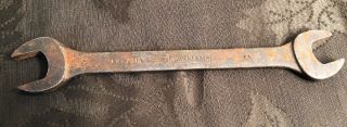 Vintage Williams Bw - 731a Open End Service Wrench 7/8 & 3/4 Usa Made