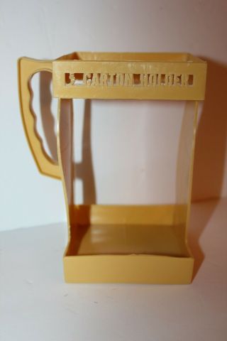 Vintage Ez Carton Holder Gold Milk Juice 1/2 Gallon Handle