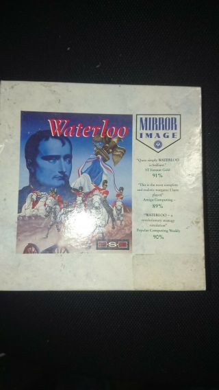 Vintage Waterloo 1989 Pss Ibm Pc 5.  25 Small Box Complete