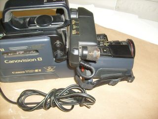 CANON VM - E1 Vintage Video Canovision 8 Movie Film 8mm Camcorder PARTS REPAIR Vtg 2