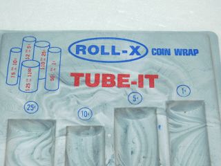 Vintage Roll - X Tube - It Coin Counter Roller 2
