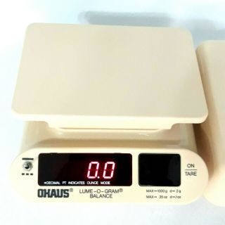 VTG Ohaus Lume - o - Gram Balance Postage Scale Digital Max 1000g/35oz 2