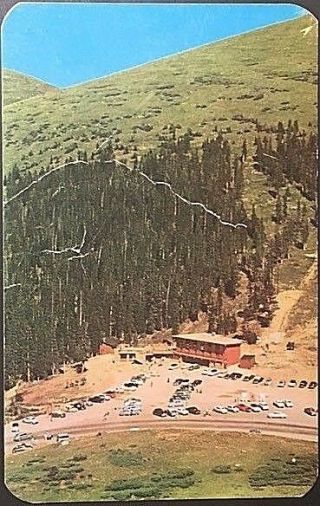 Vintage Postcard Berthoud Pass Lodge Colorado Postmark 1959 B9