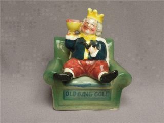 40 Vintage Old King Cole Sitting In Chair Salt And Pepper Shakers Japan