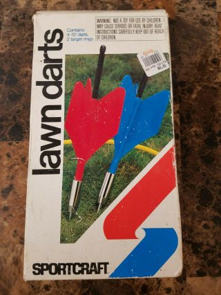 Vintage Sport - Craft Lawn Outdoor Game Complete Set Very