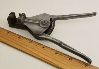 Vintage Ideal Wire Cutter Stripper Made In Sycamore,  Illinois Usa A8