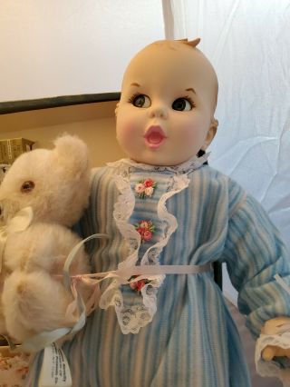 Vintage 17 " Gerber 19 " Baby Doll Small Bear Gerber Branded Accessories