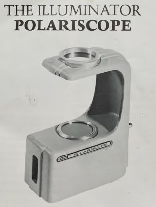 Gia Gem Instruments Illuminator Polariscope Vintage Box Instructions