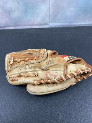 Vintage Hutch Field Master Model 25 Leather Left Hand Baseball Glove Mitt