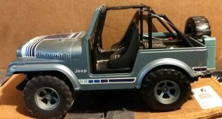 Vintage Scale Rc Jeep Renegade Cj Radio Shack Trail Crawler Body Cc01 02 4wd Cmx