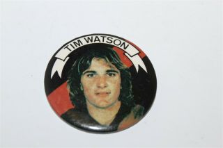 Essendon Bombers Tim Watson Vintage Afl Badge