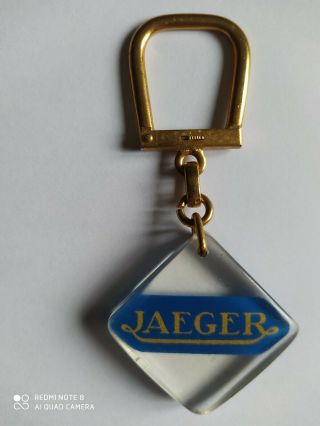 Porte - Clés Bourbon Montres Suisse De Luxe Jaeger Keychain Vintage Années 60