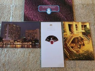 Oriental Hotel Bangkok Thailand Brochures Book Of Postcards Oct 1993 -