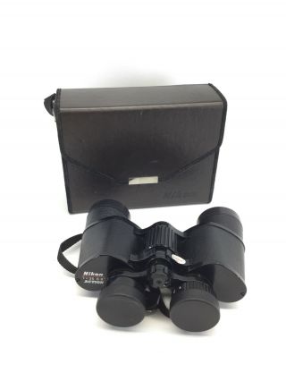 Vintage,  Nikon Action 7x35,  8.  6 Degree Binoculars W/case.  Good Cond 