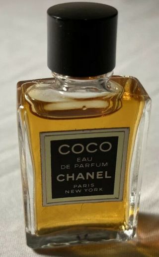 Vintage Chanel Coco Eau De Toilette Edt Perfume Mini 4 Ml