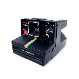 Vintage Polaroid Time - Zero One Step Sx - 70 Film Land Camera For Parts/repair