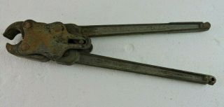 Vintage Briegel Method Tool Co.  Galva,  Ill No.  605 1/2 In Crimper Tool