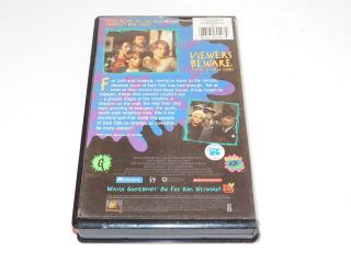 Goosebumps Welcome to Dead House 20th Century VHS Cassette Tape Vintage 1996 2