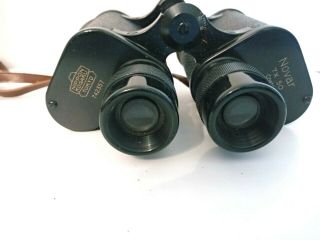 Vintage Nippon Kogaku Tokyo Novar 7x50 Binoculars With Case