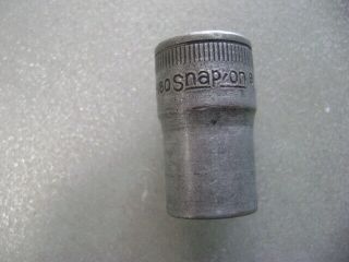 Vintage Snap - On 1/2 " Drive 9/16 12 Point Shallow Socket Sw - 180