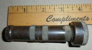 Vintage Nelson Brass Garden Hose Nozzle Made In Usa
