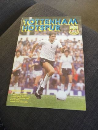 Tottenham V Middlesbrough 1980 Soccer/football Programme