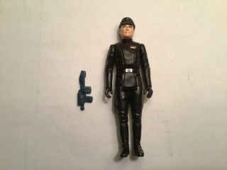 Star Wars Vintage Figure Imperial Commander No Coo With Accessory