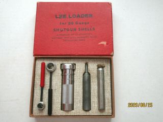 Vintage Lee Loader - 20 Ga.  - 2 3/4 " - Shotgun Loader