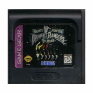 Mighty Morphin Power Rangers: The Movie For Sega Game Gear Vintage
