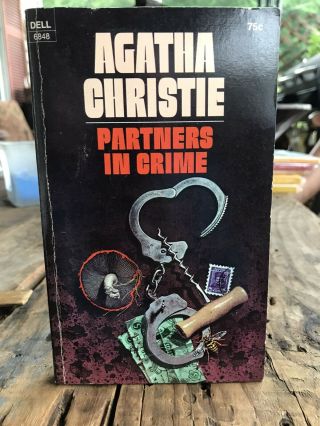 Partners In Crime By Agatha Christie Dell Paperback Vintage Back Pocket