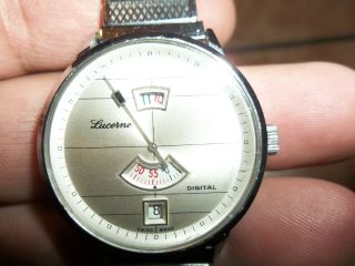 Vintage Lucerne Self Winding Swiss Made Watch
