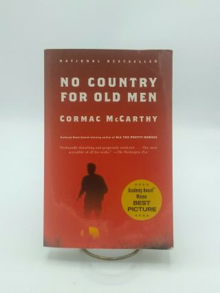 No Country For Old Men By Cormac Mccarthy (vintage International Paperback 2006)