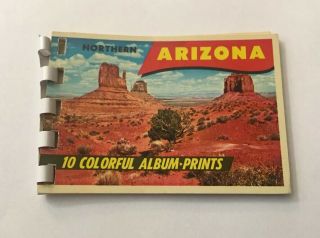 Vintage Souvenir Photo Book Northern Arizona 10 Prints