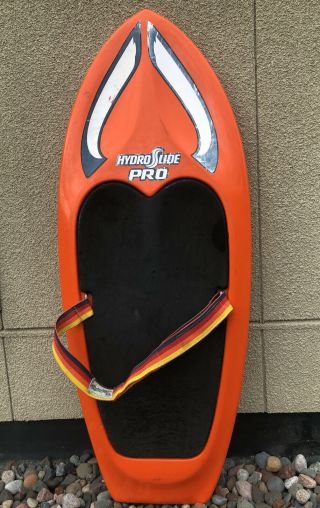 - Vintage Hydroslide Pro Knee Board (orange) - Usa Made