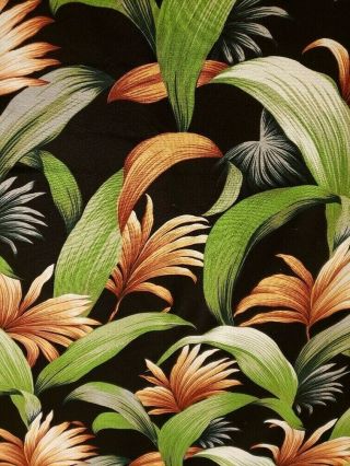 Barkcloth Vintage Floral Pattern 3,  Yardage