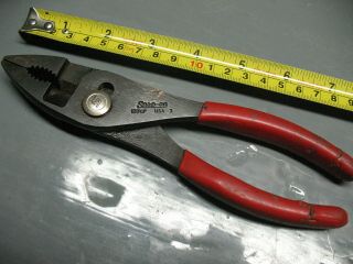 Vintage Snap On Slip Joint Pliers 137cp