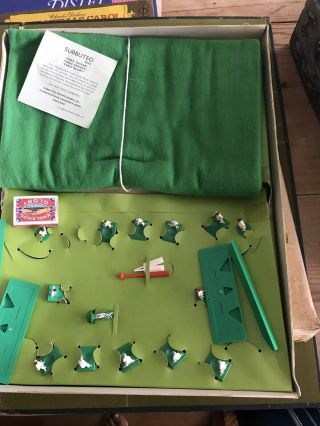 Subbuteo Table Cricket Test Match Edition Vintage Incomplete