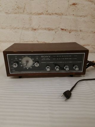 Vintage Sony 9 Transistor 2 Band Vintage Radio Model 8fc - 55w