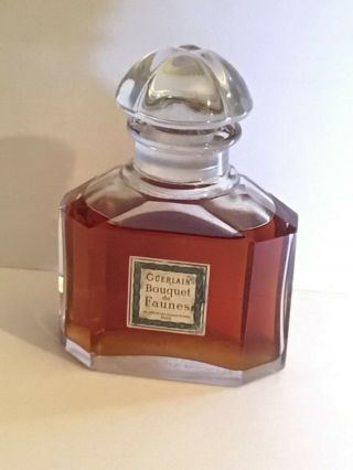 Guerlain Bouquet De Faune 80 Ml 9,  7 Cm Perfume Baccarat Perfume Bottle